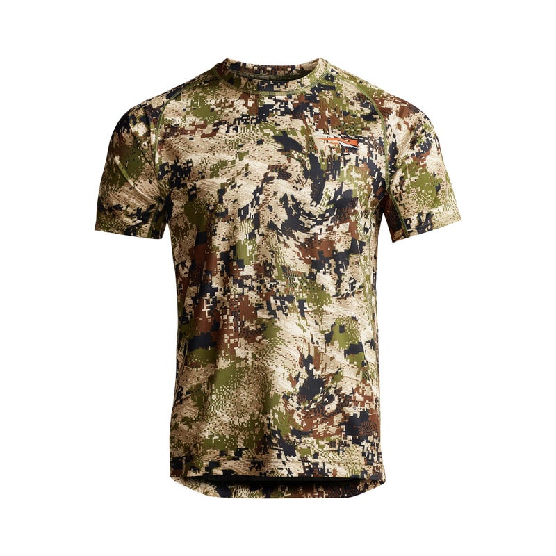 SITKA Core Lightweight Crew SS â€“ Menâ€™s Quick-Dry, Breathable Short Sleeve Baselayer Shirt with PolygieneÂ® Odor Control for All-Season Comfort, Subalpine, Medium - Image 1